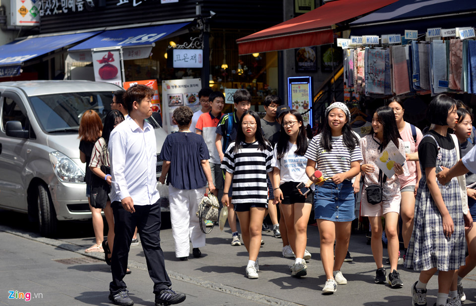 Phố đi bộ Insadong Seoul